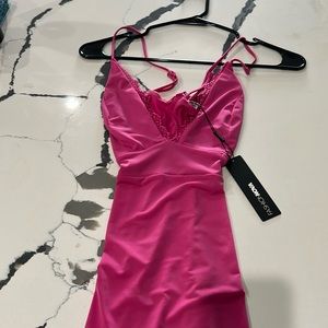 LONG PINK DRESS BRAND NEW WITH TAGS